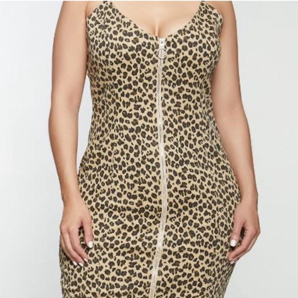 Iris Cheetah Mini Dress